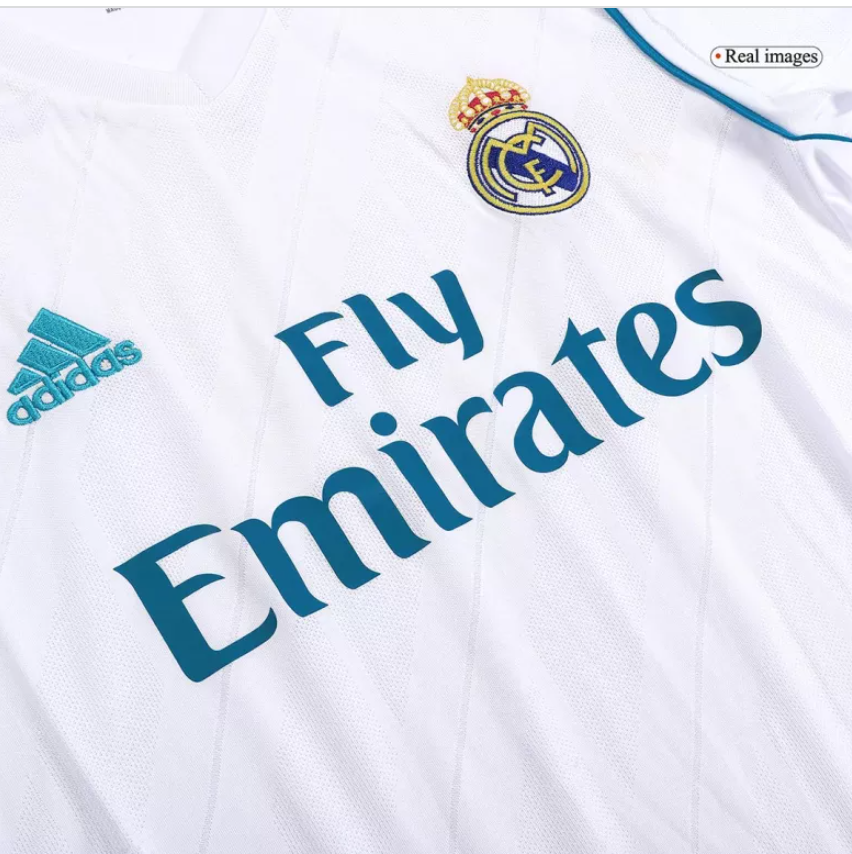 Real Madrid 2017/18 Retro Player Selectable Jersey