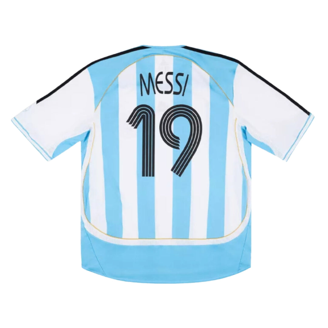 Argentina Lionel Messi 2006 World Cup Retro Jersey