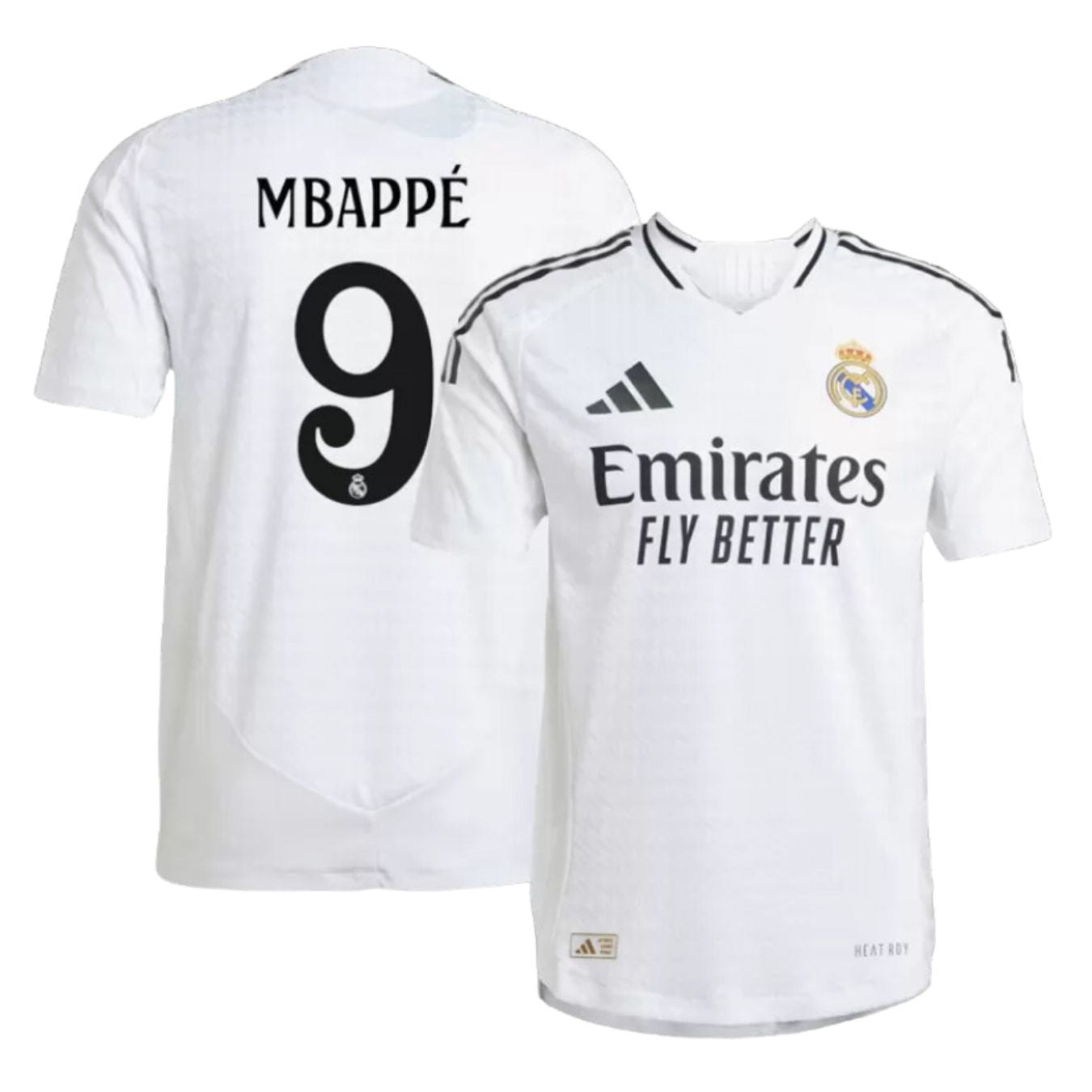 Kylian Mbappe Real Madrid 2024/25 Home Kit